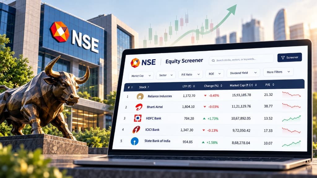 NSE Equity Screener Banner